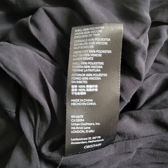 New Anthropologie Ruched Bustier Adjustable Straps Black Slip Midi Dress 2 US - Picture 14 of 14